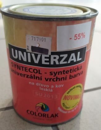 Colorlak Univerzal S2013/C5080 Zelená hrášková lesklá 0,6 l - VÝPRODEJ