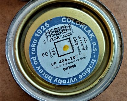 Profi metal-lesk S-2029/6207 Ral 1021 0,6 l UH - VÝPRODEJ