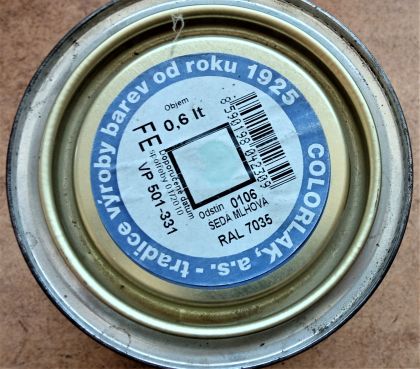 Profi metal-lesk S-2029/0106 Ral 7035 0,6 l UH - VÝPRODEJ