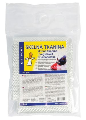Skelná tkanina 355 g/m² 2 m²