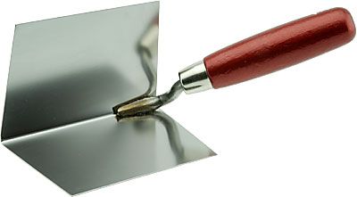 Lžíce nerezová zednická Anticorro 110 x 75 mm - koutová