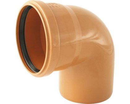 Koleno jednohrdlové 87° KGB PVC d110