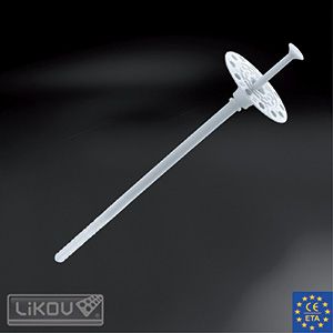 Fasádní hmož. plastový trn EJOT H3 08/175 - flexibilní talíř  (bal. 100 ks)