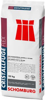 Schomburg CRISTALLFUGE-FLEX grafit (grafitová šedá), 25 kg