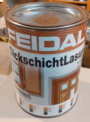DickschichtLasur 2,5l ořech Feidal - VÝPRODEJ
