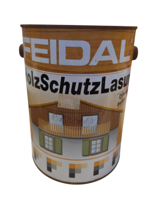 HolzSchutzLasur 2,5 l bezbarvý Feidal - VÝPRODEJ