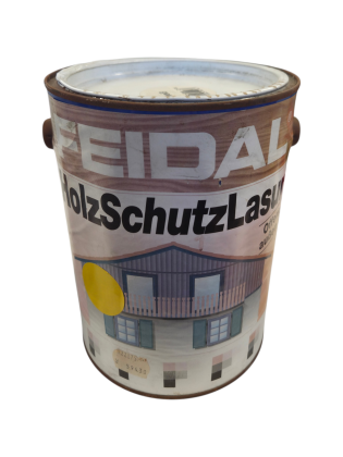 HolzSchutzLasur 2,5 l bílý Feidal - VÝPRODEJ