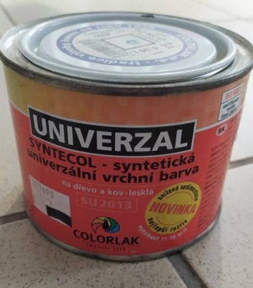 Colorlak Univerzal S2013/C4550 Modrá návěstní lesklá 0,35 l - VÝPRODEJ