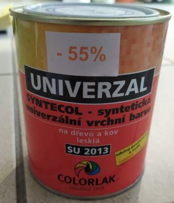 Colorlak Univerzal S2013/C1999 Černá lesklá 0,6 l - VÝPRODEJ