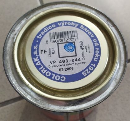 Colorlak Univerzal S2013/C4550 Modrá návěstní lesklá 0,6 l - VÝPRODEJ