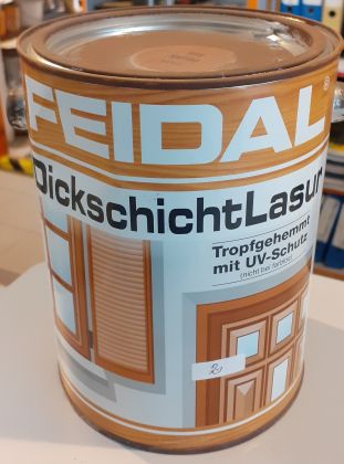 DickschichtLasur 2,5l teak Feidal - VÝPRODEJ