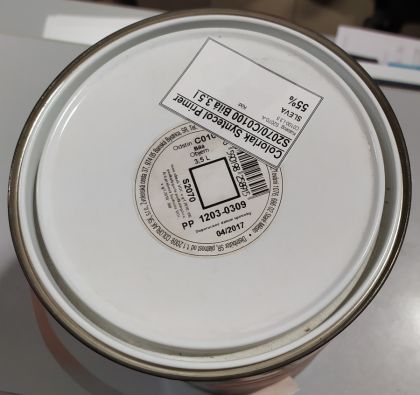 Colorlak Syntecol Primer S2070/C0100 Bílá 3,5 l - VÝPRODEJ