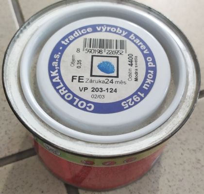 Colorlak Univerzal S2013/C4400 Modrá světlá lesklá 0,35 l - VÝPRODEJ