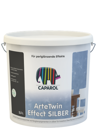 Caparol ArteTwin Effect Silber 2,5l - TOTÁLNÍ VÝPRODEJ