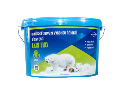 Stachema EXIN EKO malířská barva bílá (7,5 kg)