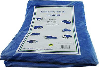 Plachta zakrývací 4 x 6 m 80 g