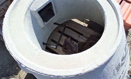 Skruž betonová pr. 800mm, tl.stěny 100mm, výška 100mm - BAZAR