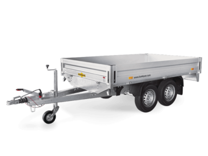 Vozík přívěsný do 1500 kg - bržděný