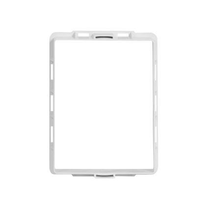 Větrací mřížka s rámečkem uzavíratelná bílá 150 x 200 mm