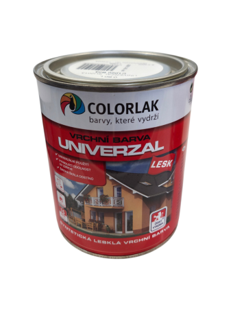 Colorlak Univerzal S2013/C1000 Bílá lesklá 0,6 l - VÝPRODEJ