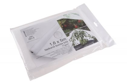 Netkaná textílie 1,6 x 5 m bílá 17 g/m2