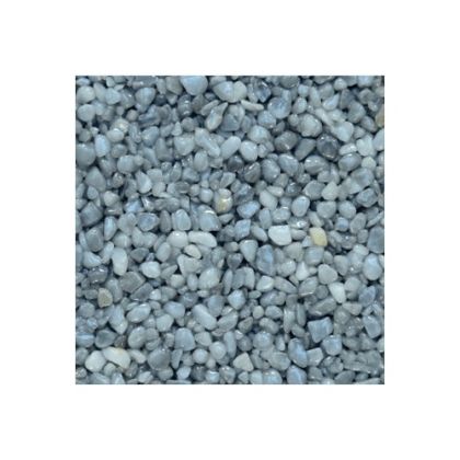DenBraven Mramorové kamínky světle šedé 3 - 6 mm pro kamenný koberec (pytel 25 kg)