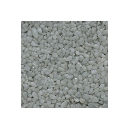 DenBraven Mramorové kamínky bílé 3 - 6 mm pro kamenný koberec (pytel 25 kg)