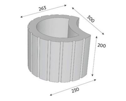 CSB TIESTO malé FS04 Hnědá (paleta 60 ks)