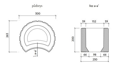 CSB TIESTO malé FS04 Okr (paleta 60 ks)