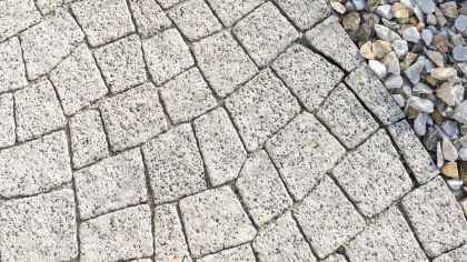 CSB DLAŽBA GRANITO skladba 117 kamenů 6 cm Bílá (paleta 9,5472 m² / vrstva 0,7956 m²)