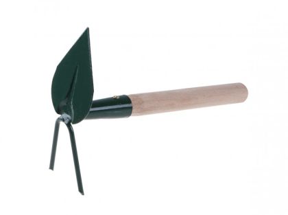 Motyčka srdcovka / 2 hroty s násadou 27 cm