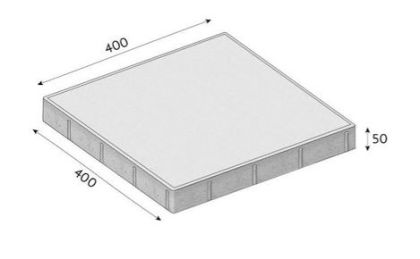 CSB DLAŽBA FORMELA II 40 x 40 x 5 cm Javor (paleta 84 ks)