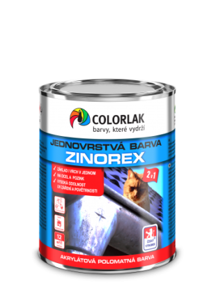 Colorlak Zinorex S2211/1996 Ral 9005 Černá 0,6 l 