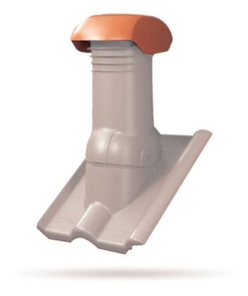 Bramac Kryt nástavce odvětr. kanal. DuroVent PLUS barva CIHL.ČERVENÁ