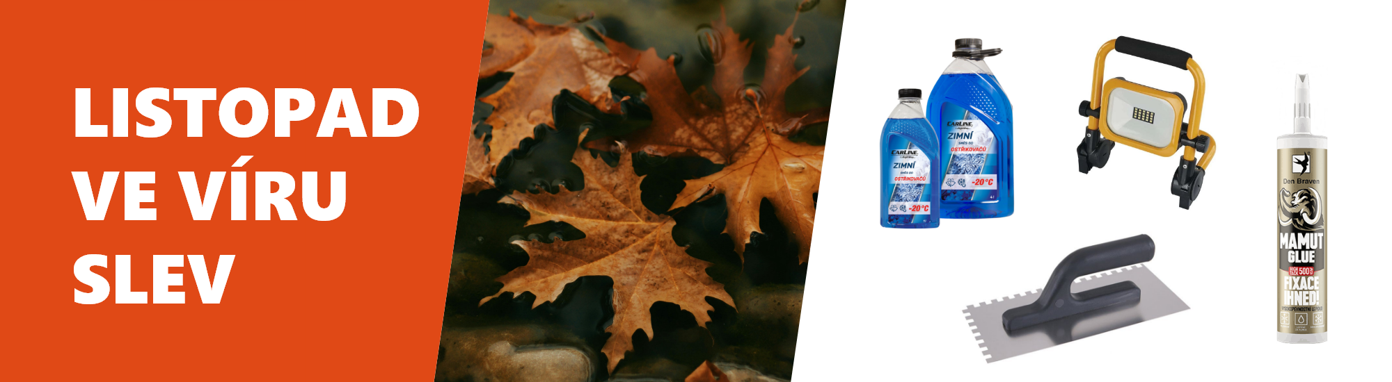 Listopad ve víru slev