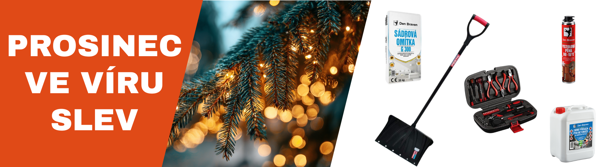 Prosinec ve víru slev