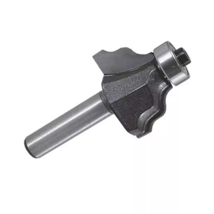 Fréza esovitá římská s ložiskem T8D25,7H9,7R3,17B6,35mm