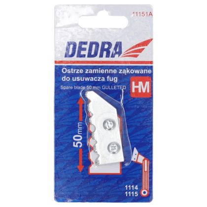 Břit 50mm zubatý do odstaňovače zbytků malty