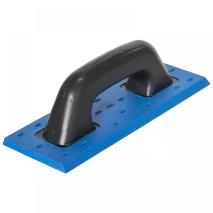 Hladítko plastové 270x130mm s gumou, 4mm