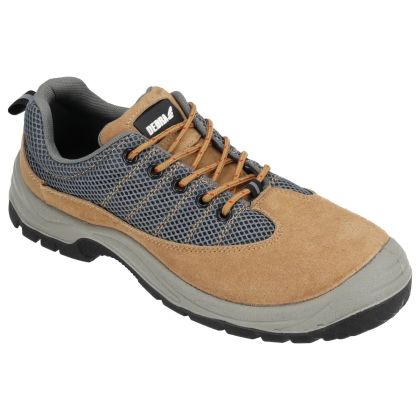 Bezpečnostní polobotky P3, semišové, velikost: 47, kat. S1 SRC