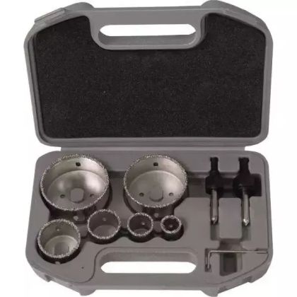 Korunkový vrták s úchytem SDS-plus a HEX