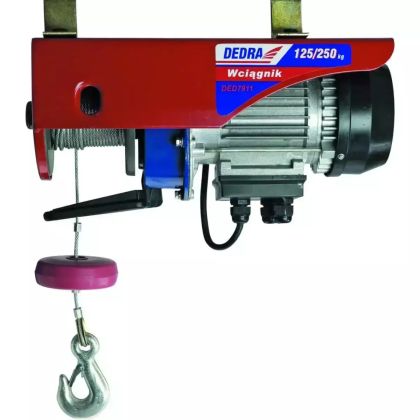 Naviják elektrický 1000W 200/400 kg