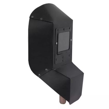 Svářecí štít 235x385x85mm, filtr50x100mm,rukojeť dřevěná