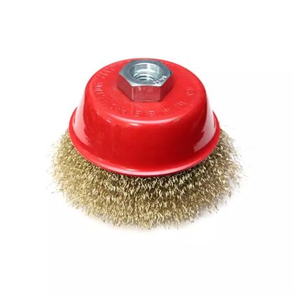 Kartáč drátěný čelní ocelový 85mm, závit M14