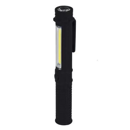 Svítilna 3 W COB LED, pen, s bateriemi