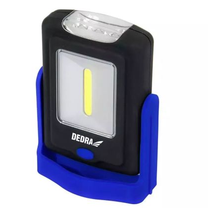 Svítilna 1,5 W COB LED + 1 W LED, pen, s bateriemi