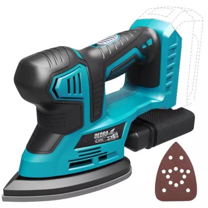 Akumulátorová excentrická bruska 18V, 125mm, bezkartáčová