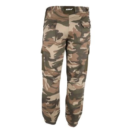 Kalhoty moro velikost XXL, bavlna+elastan, 240g/m2