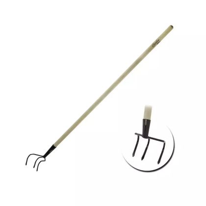 Trojzubec zahradní s násadou, 128cm