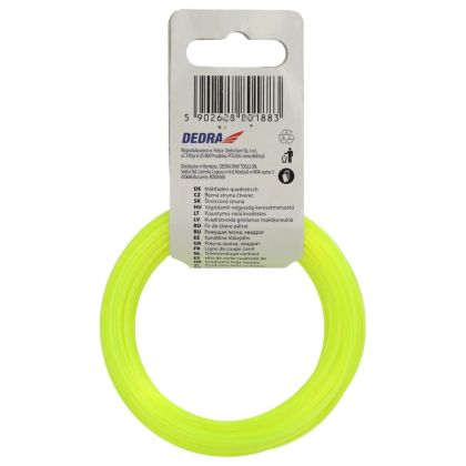 Řezná struna čtverec 1,6mmx15m